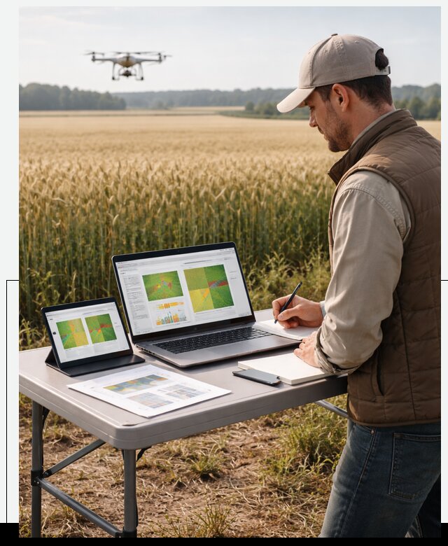 Система AI прогнозирования урожайности для точных агрономий в Климовске