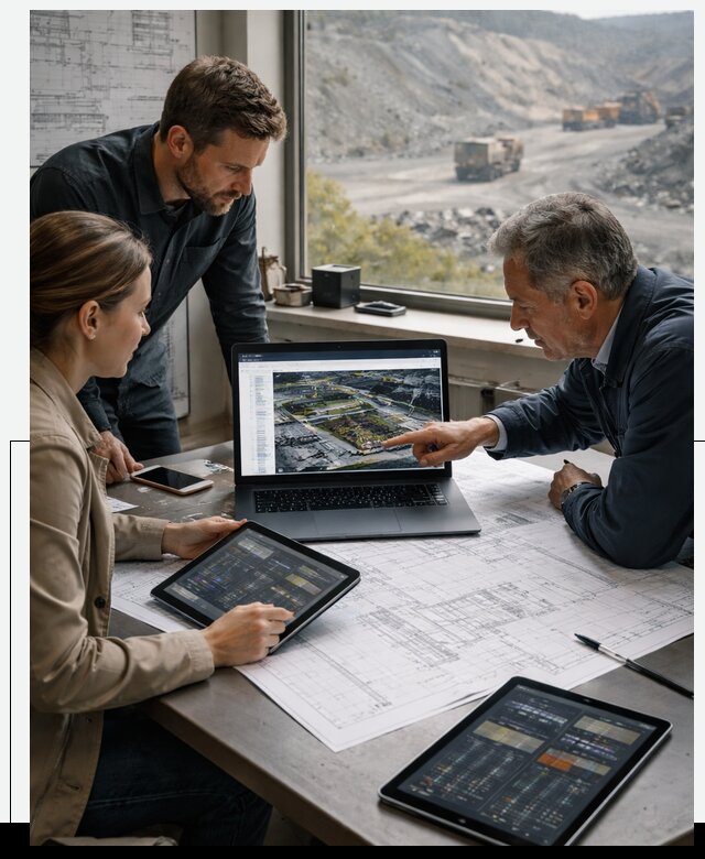 Разработка и внедрение систем для горнодобычи в Климовске