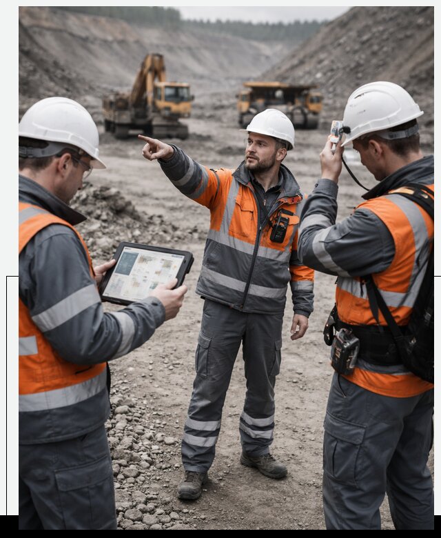 Система контроля персонала для горнодобывающей отрасли в Климовске