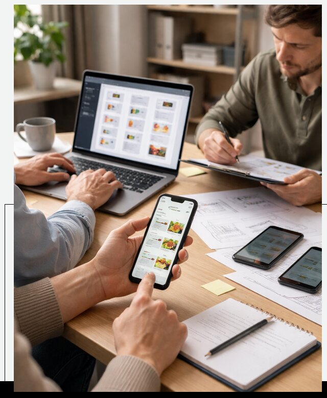 Разработка мобильного приложения торговой сети в Климовске