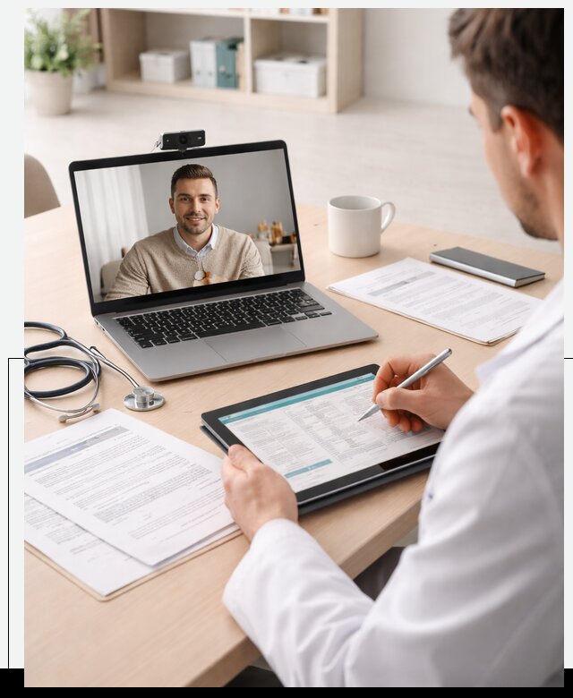 Разработка платформы телемедицины и видеоконсультаций в Климовске