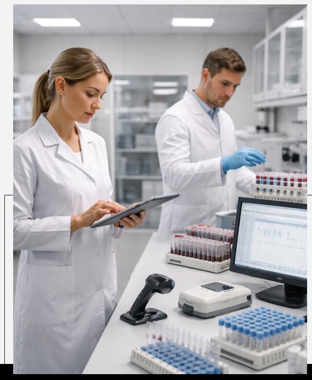 Разработка и внедрение LIMS системы для биотех лабораторий в Климовске