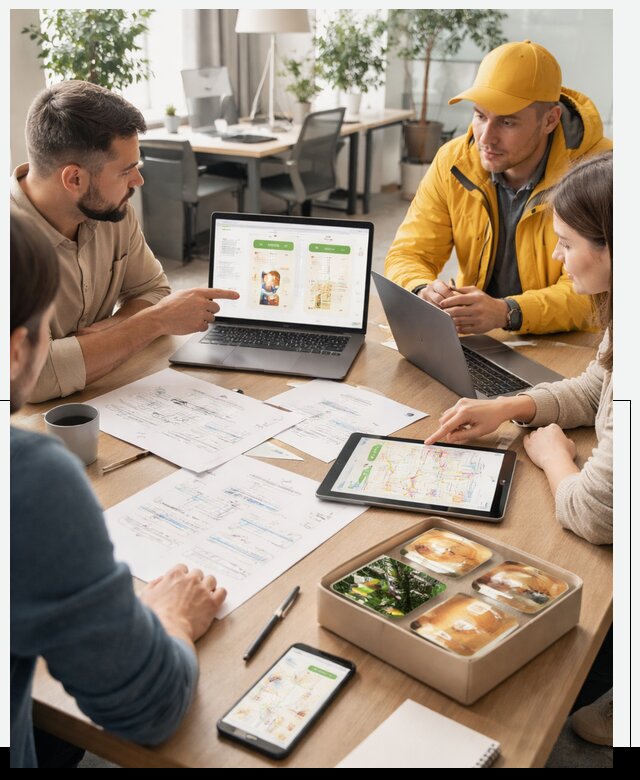 Разработка агрегатора доставки еды в Климовске от 15192 р., АвикейКлс